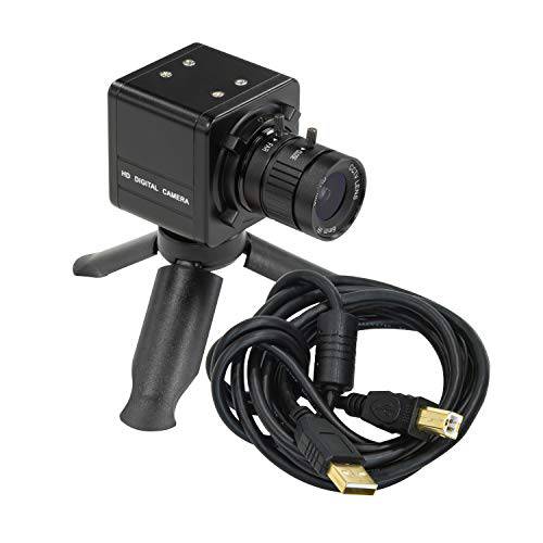 Arducam 4K USB 카메라 번들,묶음, 12MP IMX477 HQ 웹캠 오디오, 6mm CS-Mount 렌즈, 메탈 인클로저, 삼각대 and USB 케이블
