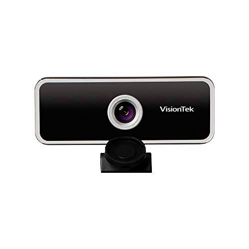 VisionTek VTWC20 프리미엄 풀 HD 1080p 웹캠 - Built-in 마이크,마이크로폰, 호환가능한 윈도우, Mac,  크롬북& More (901380)