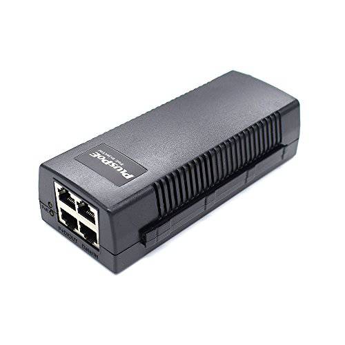 PLUSPOE 48 볼트 파워 over 이더넷 PoE 인젝터 어댑터 2-ports PoE out 맥스 48 와트 2 IP 카메라, VOIP 휴대폰 or 액세스 Points and other 10/ 100M 802.3af 디바이스