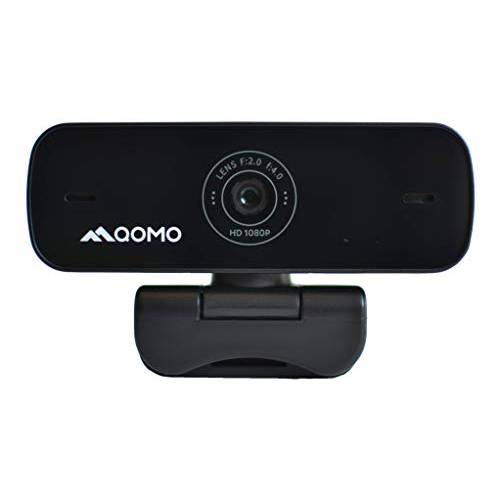QOMO 웹캠 1920 X 1080P, 5MP, CMOS, 30 FPS, 65 도, 마이크 빌트인, USB 2.0, 웹 카메라