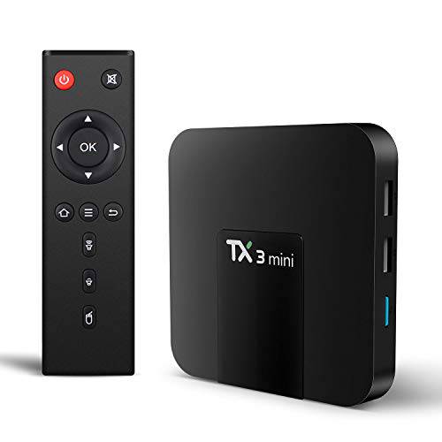 TX3 미니 안드로이드 8.1 TV 박스 4K TV Amlogic S905W 쿼드코어 H.265 디코딩 2.4GHz 와이파이 TV 박스 - 2GB/ 16GB