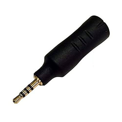Josi Minea 2.5mm Male to 3.5mm Female 오디오 어댑터 컨버터, 변환기 헤드폰 이어폰 헤드셋 3 링 잭 - 스테레오 or 모노