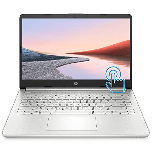 HP 프리미엄 노트북 (2021 최신 모델), 14 HD 터치스크린, AMD Athlon 프로세서, 8GB 램, 128GB SSD, 웹캠, HDMI, 블루투스, Wi-fi, 롱 배터리 Life, 온라인 회의, 내츄럴 실버, Win 10