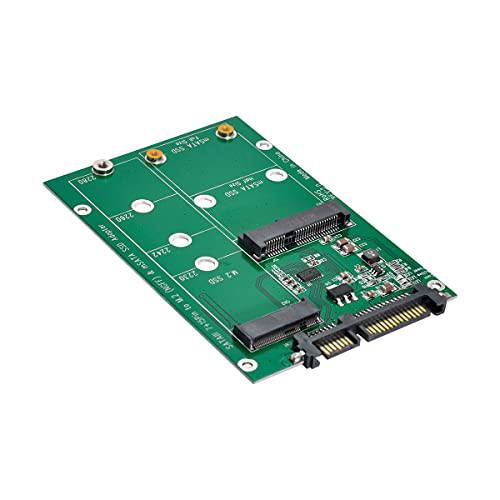 NFHK 2 in 1 콤보 미니 PCI- E 2 도로 M.2 NGFF& mSATA SSD to SATA 3.0 III 어댑터 컨버터, 변환기 PCBA