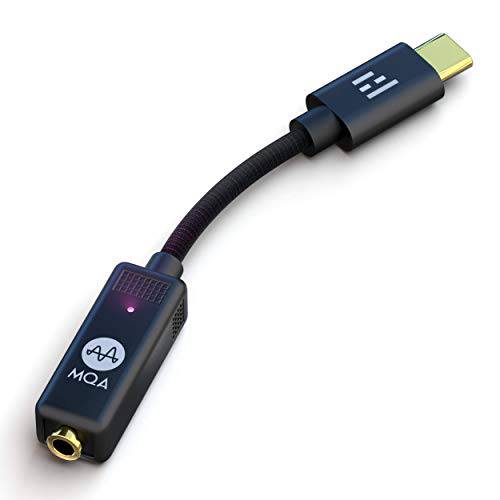 HELM 오디오 볼트 DAC/ 앰프, USB-C 휴대용 High-End DAC/ 헤드폰 앰프 MQA 재생. 휴대용 스튜디오 사운드 안드로이드, iOS and PC. USB-C to 3.5mm 오디오, THX 인증된