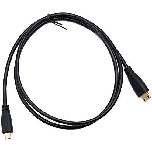 Seadream 마이크로 HDMI 타입 D Male to 미니 HDMI 타입 C Male 커넥터 어댑터 케이블 케이블 (3.3Feet 1Pack)