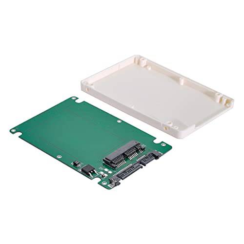 NFHK 1.8 마이크로 SATA 16pin SSD to 2.5 SATA 22pin 7+ 15 하드 디스크 케이스 인클로저 화이트 7mm 높이