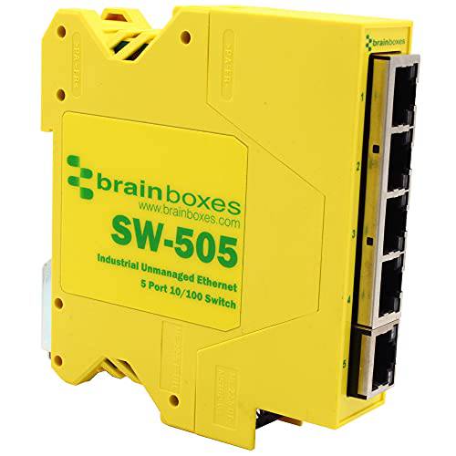 Brainboxes 이더넷 스위치 5 포트 SW-505