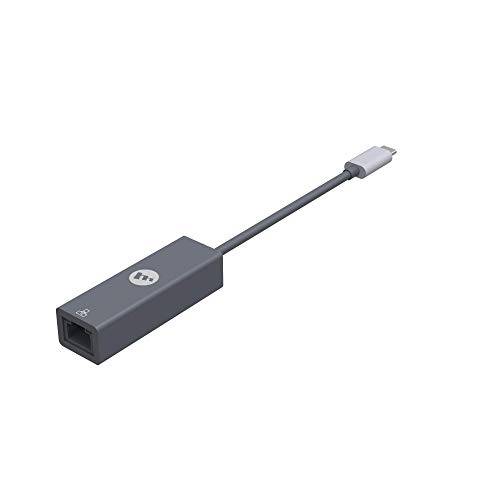mophie - 케이블 어댑터 이더넷 입력 and USB-C 출력 - 블랙 (409905400)