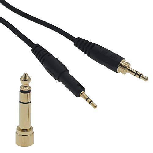 MQDITH 교체용 오디오 케이블 호환가능한 오디오 테크니카 ATH-M50x, ATH-M40x, ATH-M70x 헤드폰,헤드셋 1.5meters/ 4.92feet