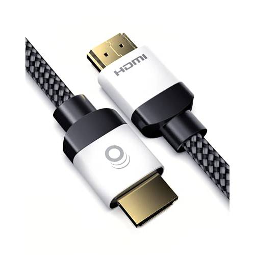 ECHOGEAR HDMI 2.1 케이블 - 6 Foot 울트라 고속 HDMI 케이블 플렉시블 Braided 재킷 - Get 4k @ 120Hz On PS5&  엑스박스 시리즈 X - 지원 8k, HDR, eARC, Dolby 비전, & More