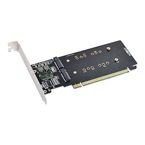 NFHK 콤보 M.2 NGFF B-Key& mSATA SSD to SATA 3.0 어댑터 컨버터, 변환기 케이스 인클로저 스위치
