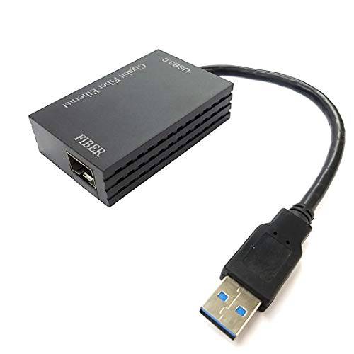 HINYSENO USB 3.0 to SFP 기가비트 파이버 랜포트 10/ 100/ 1000Mbps RJ-45 USB 3.0 기가비트 이더넷 네트워크 카드