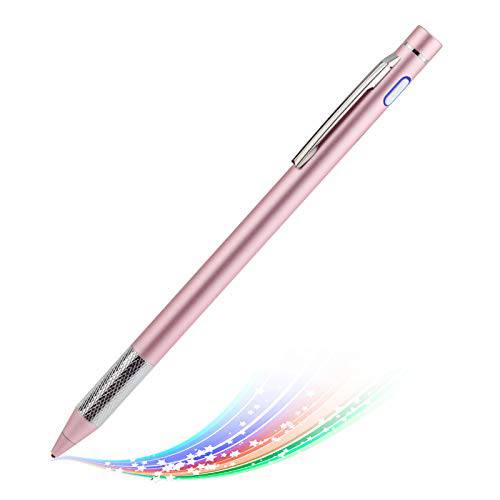 스타일러스 펜 Acer 크롬북 회전 11 터치스크린, Rsepvwy 액티브 스타일러스 디지털 펜 1.5mm 울트라 파인,가는 팁 스타일리스트 펜슬 Acer 크롬북 회전 11 터치스크린 펜, 핑크