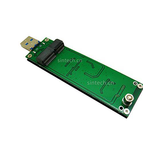 Sintech USB 3.0 26pin 어댑터 카드, 호환가능한 씽크패드 X1 카본 울트라북 SSD SD5SG2 도시바 THNSNS128