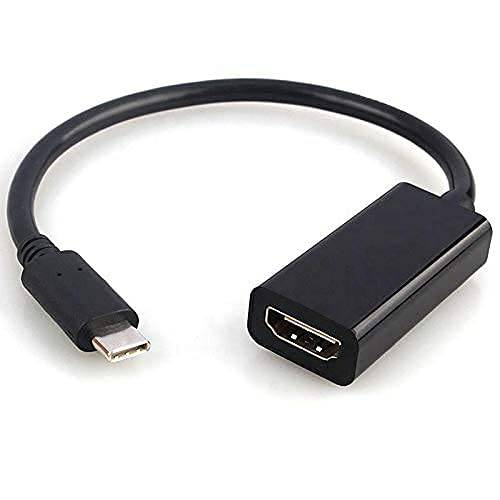 USB C to HDMI 어댑터, 타입 c to HDMI 4K 어댑터 (썬더볼트 3 호환가능한) 비디오 오디오 출력 호환가능한 맥북 프로, 삼성 노트, 화웨이 메이트 and More by 마스터 케이블