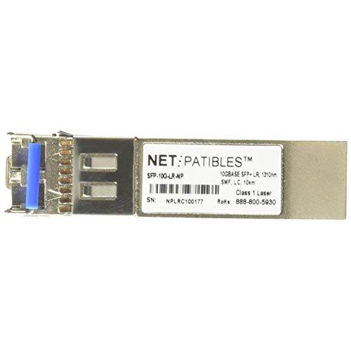 NetPatibles SFP-10G-LR-NP SFP+ 트랜시버 모듈 - 10 Gige - up to 6.2 마일, 실버