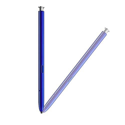 블루 실버 노트 10 펜 교체용 갤럭시 노트 10 Note10 플러스 노트 10, 5G 스타일러스펜, 터치펜 터치 S 펜 (Without 블루투스)