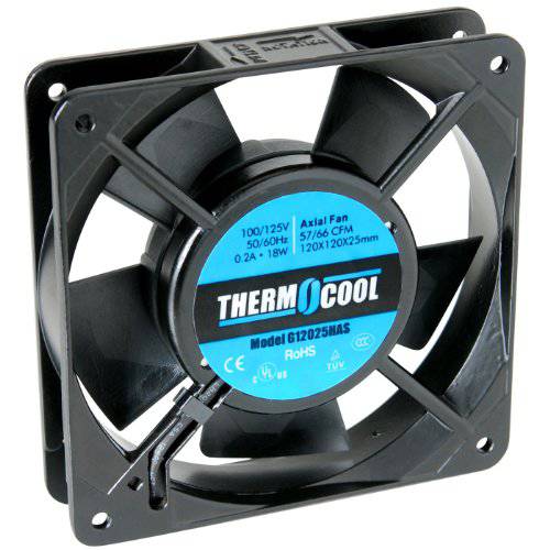 Thermocool Axial 쿨링 팬 110V 57CFM 4.72 X 4.72