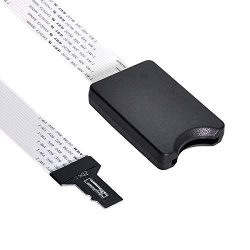 CY 메모리 카드 키트 Micro-SD TF Male to SD Female 연장 소프트 플랫 FPC 케이블 확장기 25cm