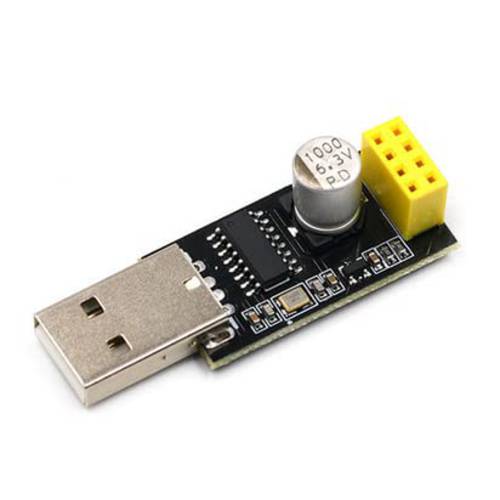 10Gtek USB to ESP8266 ESP-01 Serial 어댑터 와이파이, USB to TTL 드라이버 Serial 호환가능한 아두이노, 팩 of 2