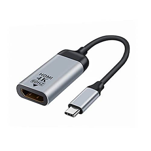 Cablecc USB-C 타입 C to HDMI 케이블 HDTV 어댑터 4K 60hz 1080p  태블릿, 태블릿PC&  폰&  노트북