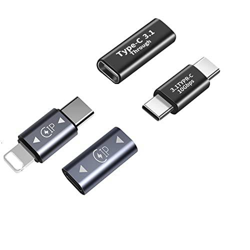 HAOQUOOU USB C 어댑터 (4 Pcs), 지원 충전 and 데이터 전송 확장, The 율 is up to 10Gbps, 호환가능한 타입 C 디바이스 Such as 화웨이, 삼성, 맥북, etc.