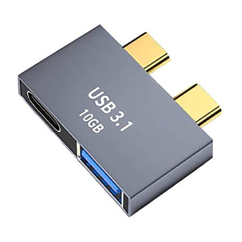 USB 타입 C 연장 어댑터, PD USBC 3.1 Female to Type-C USB-C Male 확장기, 고속 Charing and 날짜 전송,  Type-C 맥북 프로/ 에어