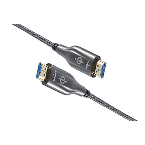 4K 파이버 Optic HDMI 케이블 50ft (18Gbps/ 4k@60Hz/ 3D/ HDR/ Arc/ Dolby)