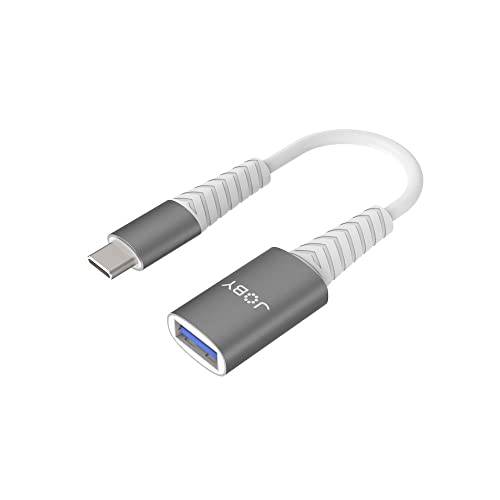 조비 USB-C to USB-A 3.0 어댑터, 스페이스 그레이, 플렉시블 USB-C 어댑터