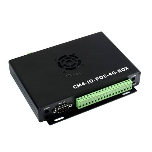 Compute 모듈 4 PoE 4G 보드 프로텍트 커버 케이스 @XYGStudy (CM4-IO-POE-4G-BOX)