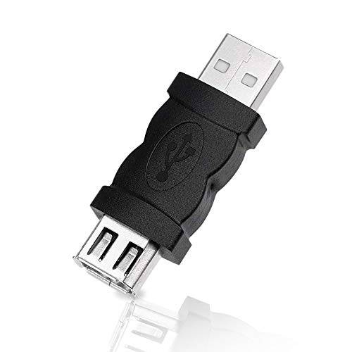SKYPIA New Firewire IEEE 1394 6 핀 Female F to USB M Male 어댑터 컨버터, 변환기