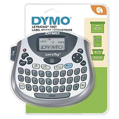 Dymo S0758370 Letratag Lt-100T 전자제품 레이블메이커, 레이블프린터, 라벨프린터 Qwertz 키보드