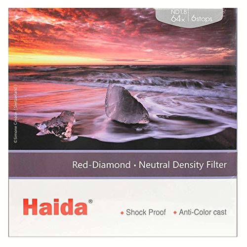 Haida Red-Diamond ND 100x100mm 필터 1.8/ 64x 농도 (6-Stops)