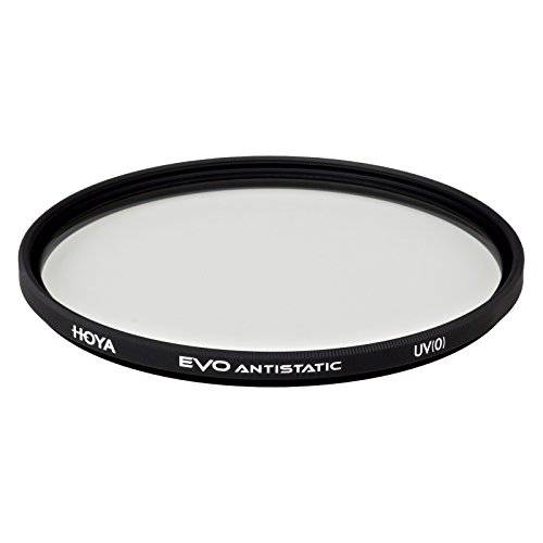 Hoya Evo Antistatic UV 필터 - 52mm - 먼지/ Stain/  발수성, Low-Profile 필터 프레임