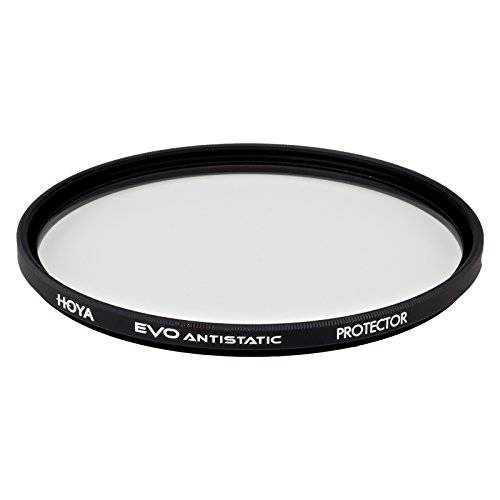 Hoya Evo Antistatic 보호 필터 - 77mm - 먼지/ Stain/  발수성, Low-Profile 필터 프레임