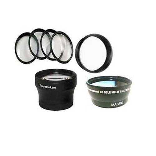와이드 렌즈+ Tele 렌즈+  매크로 Close 이상+  튜브 for Nikon Coolpix P80 디지털