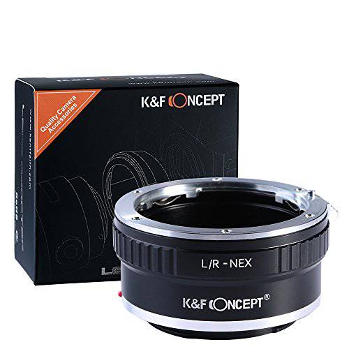 K&F Concept 렌즈 마운트 어댑터 for 라이카 R 마운트 렌즈 to 소니 E-Mount NEX 바디 어댑터