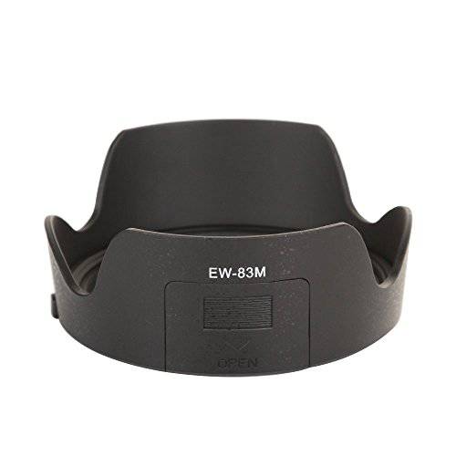 Foto4easy 페탈 렌즈 후드 쉐입 for 캐논 EF 24-105mm f/ 3.5-5.6 is STM (Replace for 캐논 EW-83M)