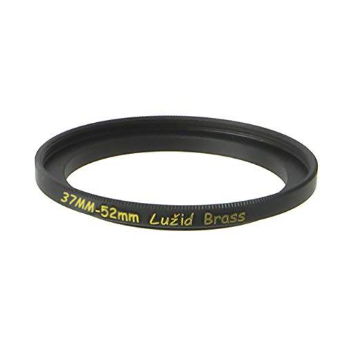 LUID Brass 37mm to 52mm 스텝 Up 필터 링 어댑터 37 52 Luzid
