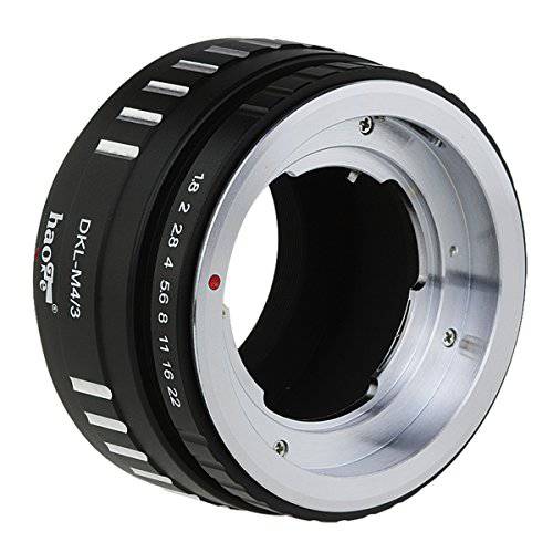 Haoge 렌즈 마운트 어댑터 for Voigtlander 레티나 DKL 마운트 렌즈 to 미니 Four Thirds 시스템 M4/ 3 M43 카메라