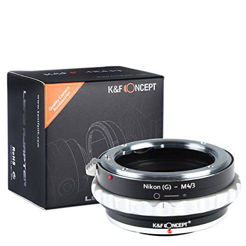 K&F Concept 렌즈 마운트 어댑터 링 캐논 FD 렌즈 to Micro Four Thirds M43 올림푸스 펜 and 파나소닉 루믹스 카메라 for