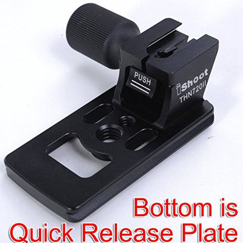 iShoot 메탈 교체용 Base Foot 스탠드 어댑터 for Nikon AF-S 70-200mm f/ 2.8E FL ED VR 렌즈 삼각대 마운트 -Bottom is 카메라 퀵 릴리즈 Plate Feature