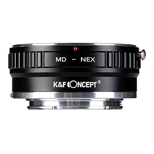 렌즈 마운트 어댑터 K& F Concept Copper 어댑터 Compitable with 미놀타 MD MC 렌즈 to 소니 NEX E-Mount 카메라