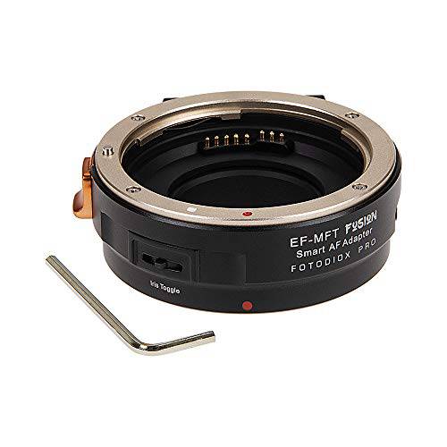 Fotodiox 프로 Fusion 스마트 어댑터 호환가능한 with 캐논 EOS EF/ EF-s Lenses to 미니 Four Thirds 카메라