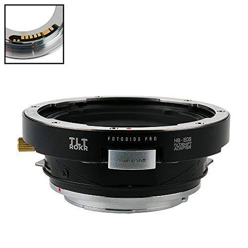 Fotodiox  프로 TLT ROKR - 틸트/ 시프트 렌즈 마운트 어댑터 호환가능한 Hasselblad V-Mount SLR 렌즈 to 캐논 EOS (EF, EF-S) 마운트 D/ SLR 카메라 바디 -  Gen10 포커스 Confirmation 칩
