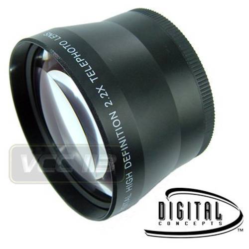 72mm (74mm) 2.2X 고 해상도 망원 렌즈 for 소니 Cybershot DSC-H7 H9 H50