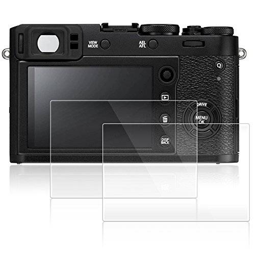 AFUNTA 스크린 프로텍터 호환가능한 X100F X-E2S X100T X-E2 X-100F X-100T, 2 Pack Anti-Scratch 강화유리 Protective 필름 for DSLR 디지털 카메라