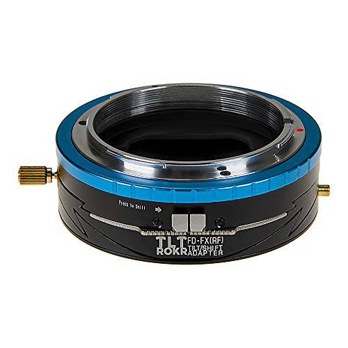 Fotodiox 프로 TLT ROKR - Tilt/ 시프트 렌즈 마운트 어댑터 호환가능한 with 캐논 FD&  Fl 35mm SLR Lenses to 후지필름 후지 X-Series 미러리스 카메라 바디