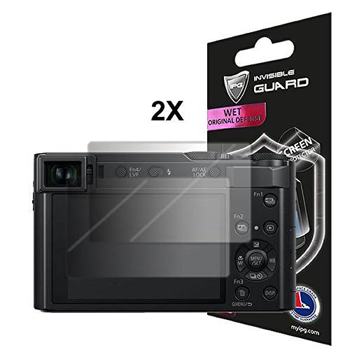 for 파나소닉 루믹스 ZS200-4K 카메라 (스크린) with 라이프타임 교체용 워런티 투명 스크린 가드 - HD Quality/ Self-Healing/ 버블, 거품 -Free by IPG